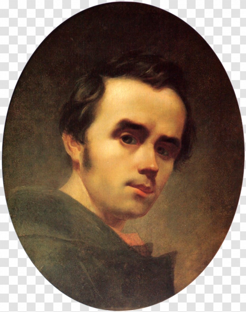 Taras Shevchenko Moryntsi National Poet Artist - Self Portrait Transparent PNG