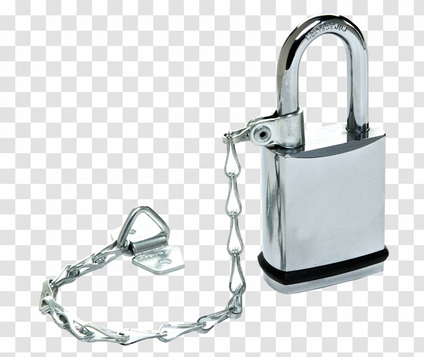 Padlock Chain Rekeying Security - Plunger - Lock Transparent PNG