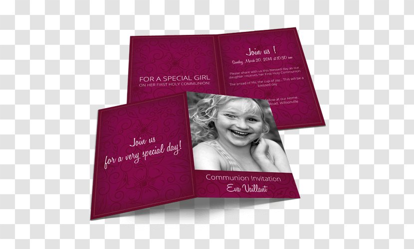 Purple Brochure - Magenta - Happy Flyer Transparent PNG