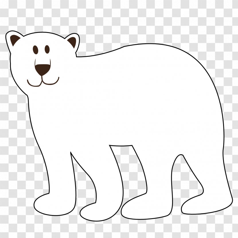 Polar Bear American Black Brown Giant Panda - Mammal - Free Clipart Transparent PNG
