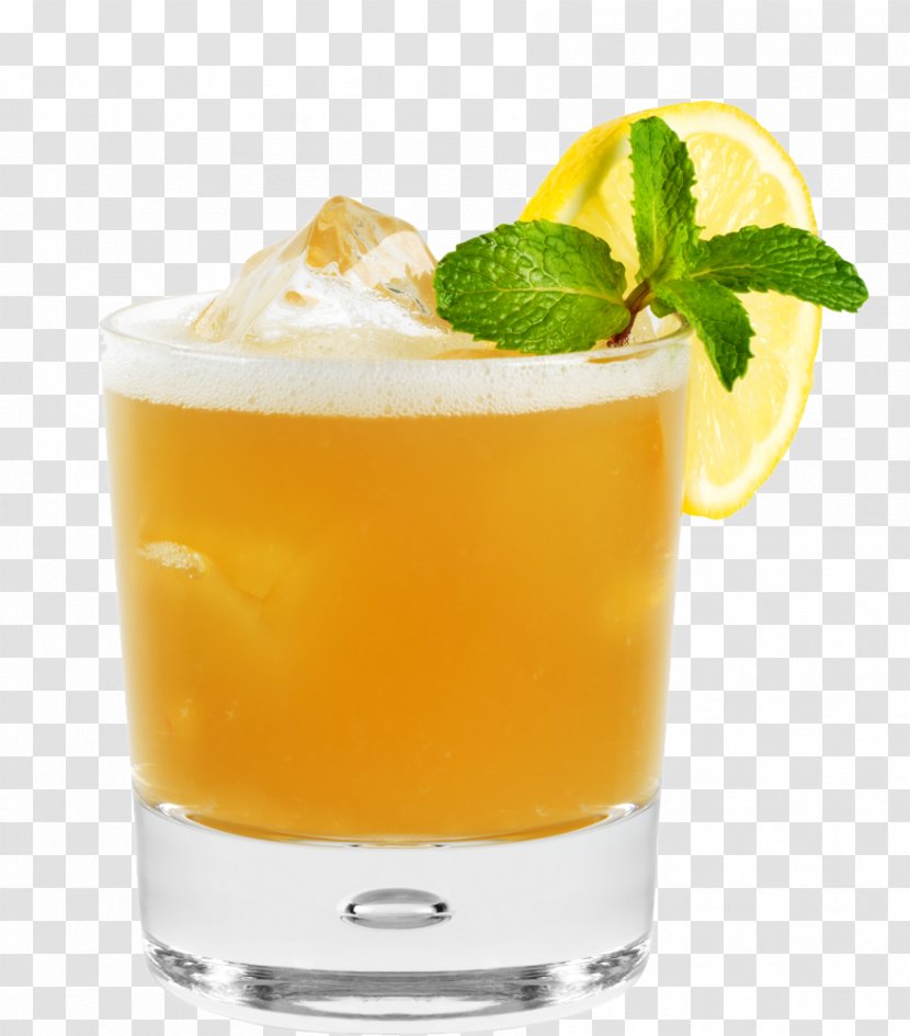 Whiskey Sour Cocktail Bourbon - Dinner Transparent PNG