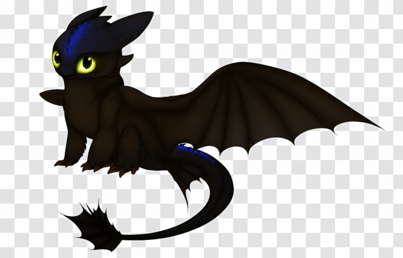 How To Train Your Dragon Toothless Fan Art Drawing - Watercolor - Paws Transparent PNG