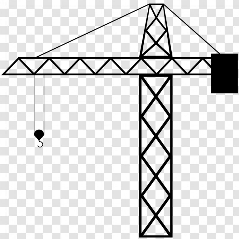 Architectural Engineering Building Crane Drawing Coloring Book - Industry Transparent PNG