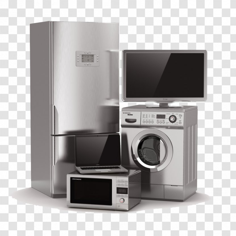 Home Appliance Furniture Service Washing Machines Technician - Multimedia - Refrigerator Transparent PNG