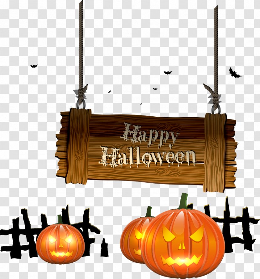 Stock Vector Halloween Pumpkins - Ghost Transparent PNG