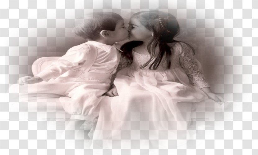 Romance Kiss Desktop Wallpaper Hug - Silhouette Transparent PNG