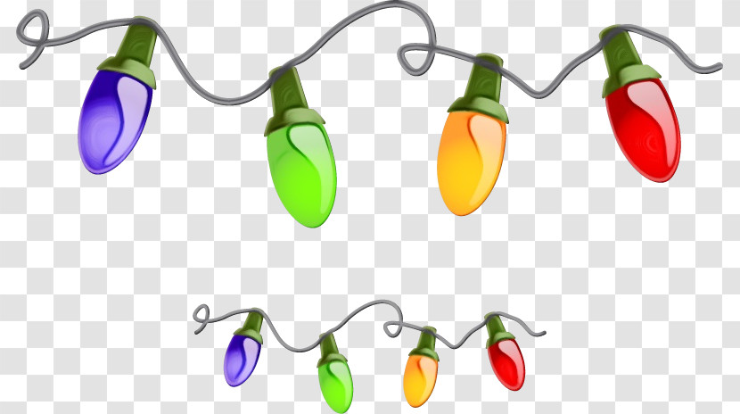 Christmas Lights Transparent PNG