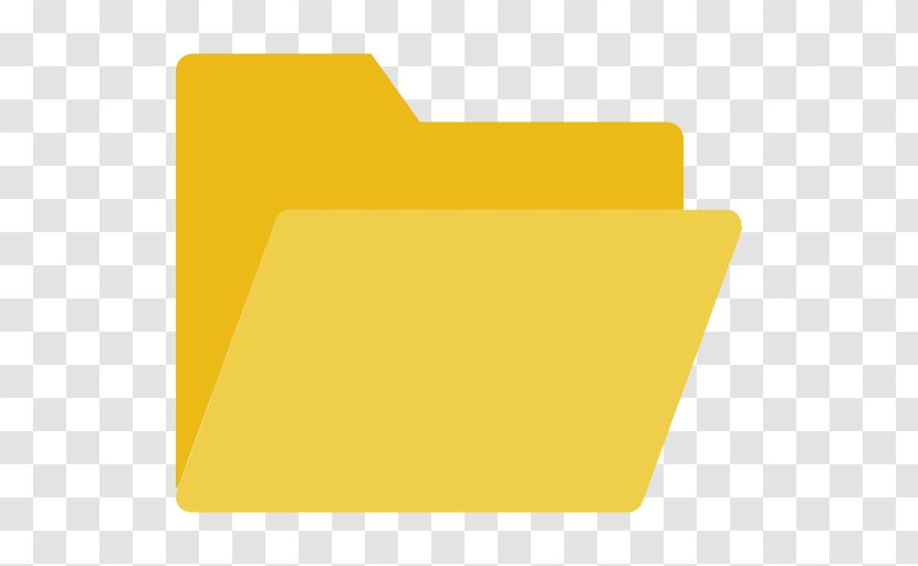 Rectangle Yellow Material - Data - Document Transparent PNG