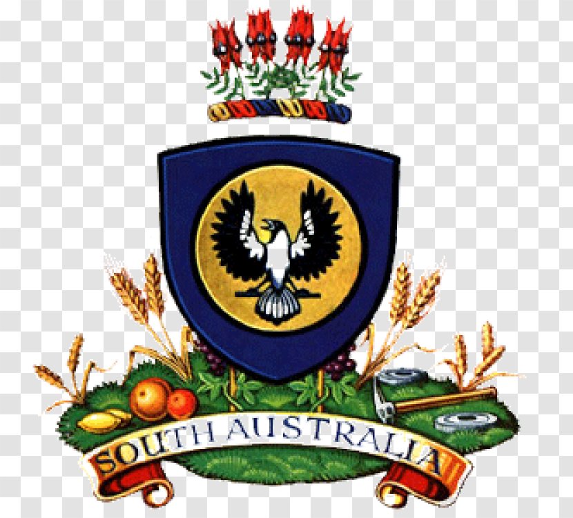 Coat Of Arms South Australia New Wales Symbols Flag - Crest Transparent PNG