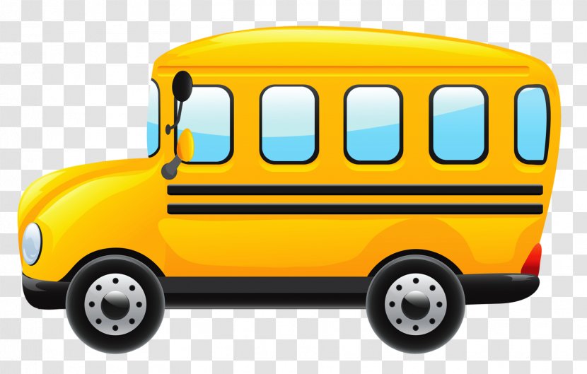 School Bus Yellow Transport Train - Mode Of Transparent PNG