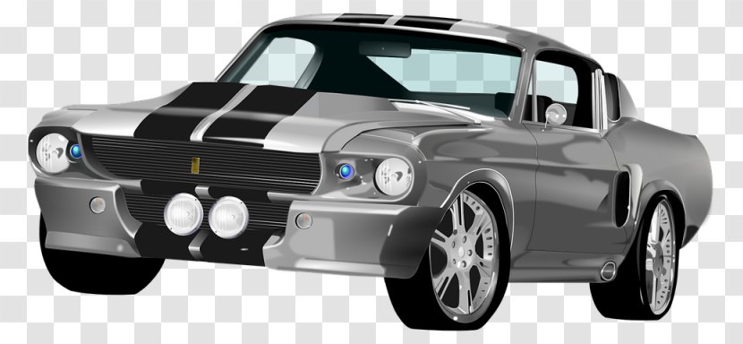 Ford Mustang Sports Car Consul Classic - Vehicle Transparent PNG