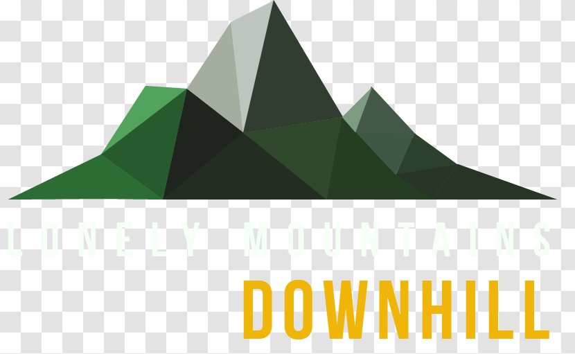 Lonely Mountains: Downhill Logo Mountain Biking Cycling - Trail Transparent PNG