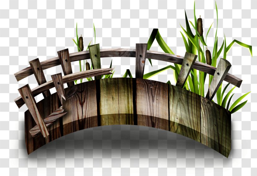 Digital Scrapbooking - Love - Wooden Bridge Transparent PNG