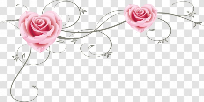 Garden Roses Beach Rose Pink Vecteur - Floral Design Transparent PNG
