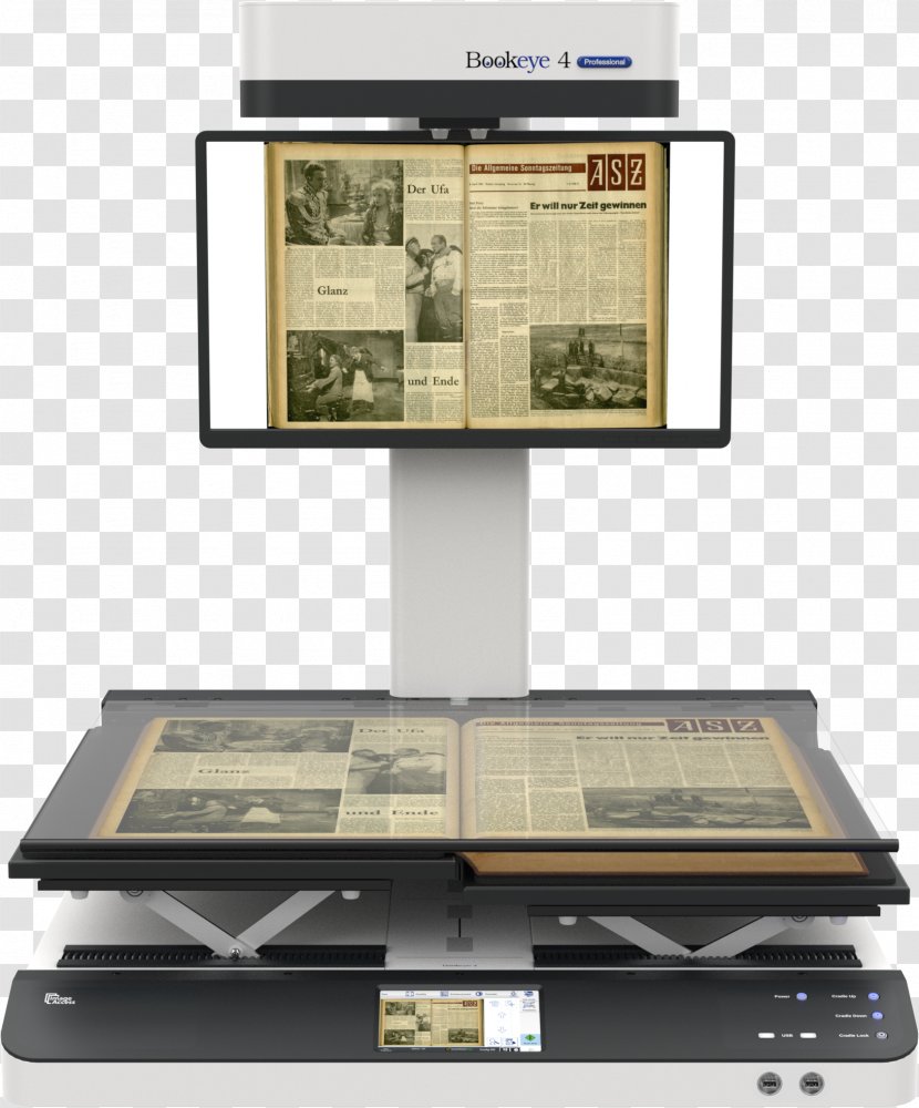 Image Scanner Book Scanning Digitization Digital Preservation ISO 216 - Landstreicher Booking Gmbh Transparent PNG