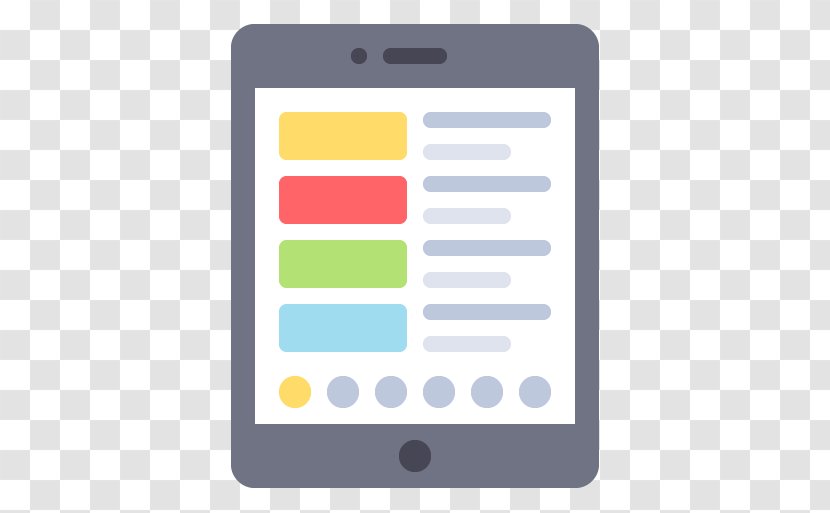 Responsive Web Design Tablet Computers - Yellow Transparent PNG