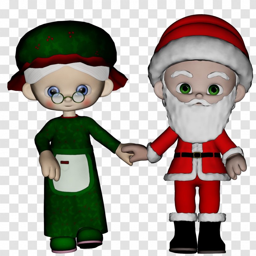 Christmas Elf Cartoon - Green - Animation Toy Transparent PNG
