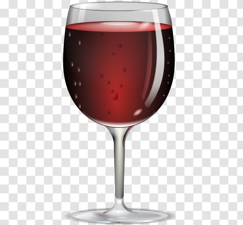 Red Wine Italian Glass - Kir Transparent PNG