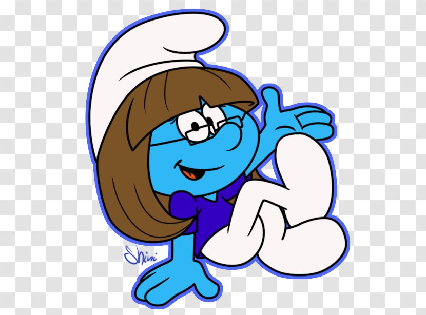 Gutsy Smurf Hefty Smurfette Greedy Vexy - Artwork Transparent PNG