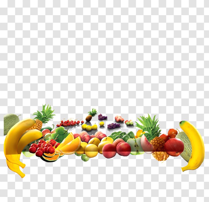 Fruit Banana Pineapple Auglis Transparent PNG