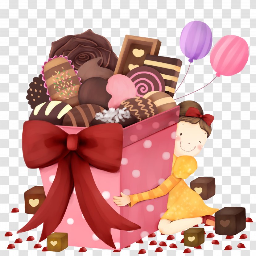 Valentines Day Chocolate Dia Dos Namorados Poster - Gift Box Transparent PNG