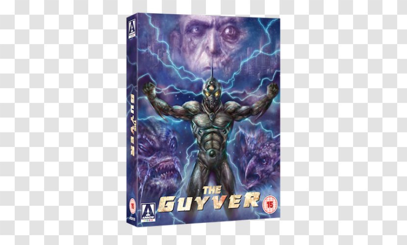 Bio Booster Armor Guyver Blu-ray Disc YouTube Arrow Films DVD - Silhouette - Youtube Transparent PNG