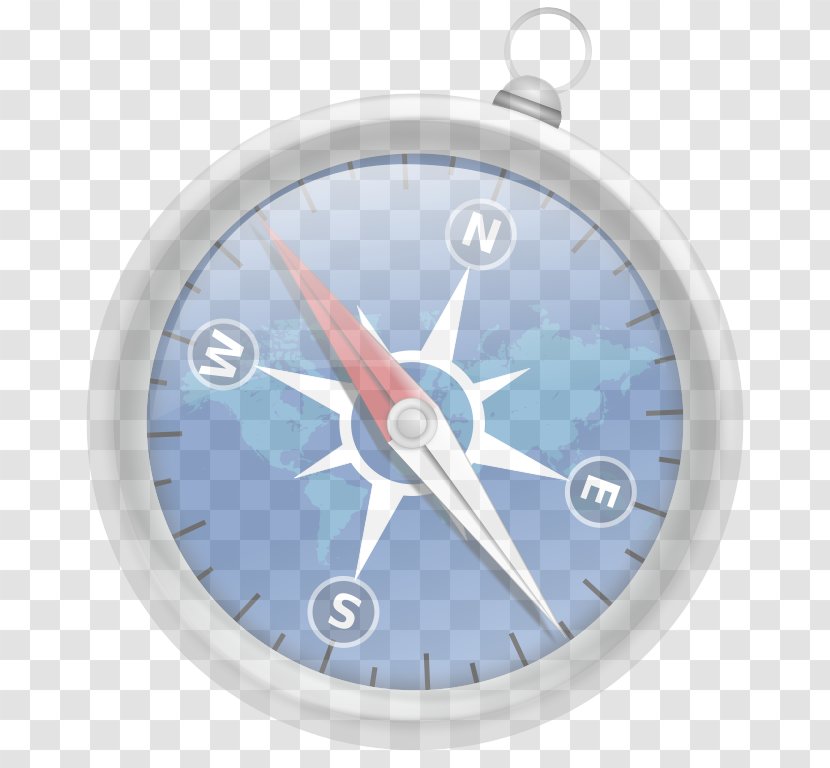 Airplane Air Travel Compass Vehicle Aircraft - Aviation Clock Transparent PNG