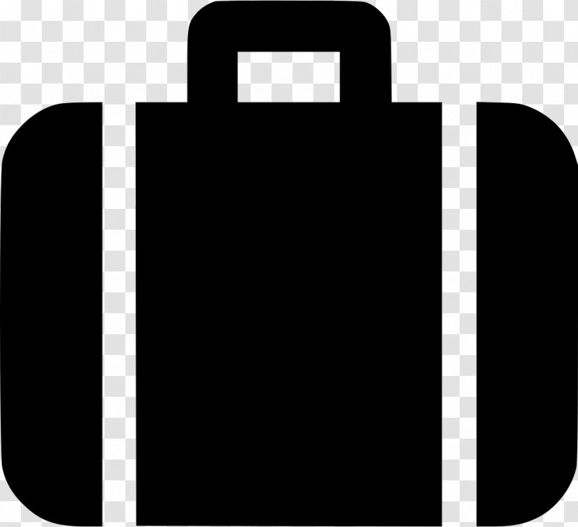 Suitcase Baggage Cart Travel - Black And White - Let Go Transparent PNG