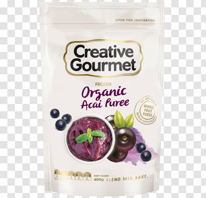 Açaí Na Tigela Frozen Food Smoothie Raspberry Gourmet Transparent PNG