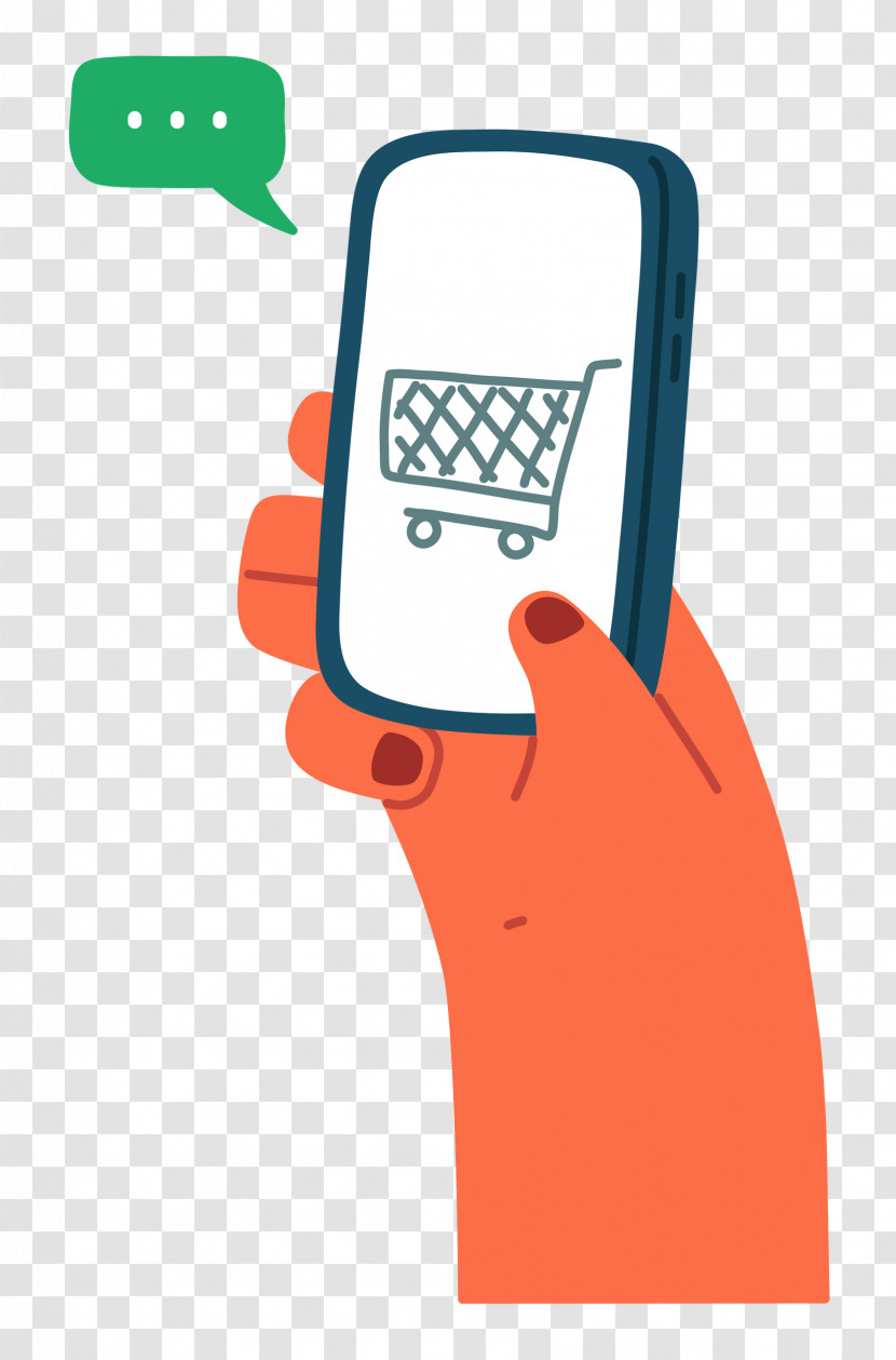 Shopping Mobile Hand Transparent PNG