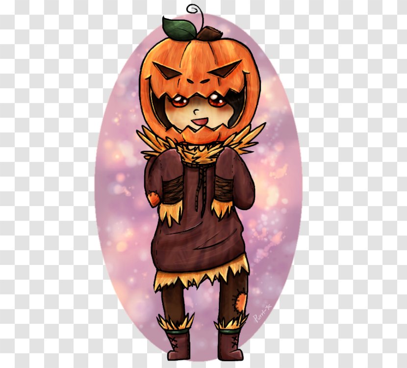 Illustration Cartoon Pumpkin Legendary Creature - Smile - Scarecrow Costume Transparent PNG