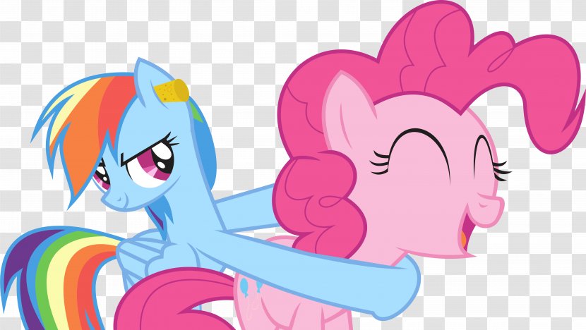 Rainbow Dash Pinkie Pie Rarity Applejack Pony - Cartoon - Oh Snap Transparent PNG