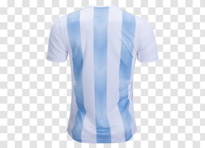 Argentina National Football Team 2018 FIFA World Cup T-shirt Jersey - Electric Blue Transparent PNG