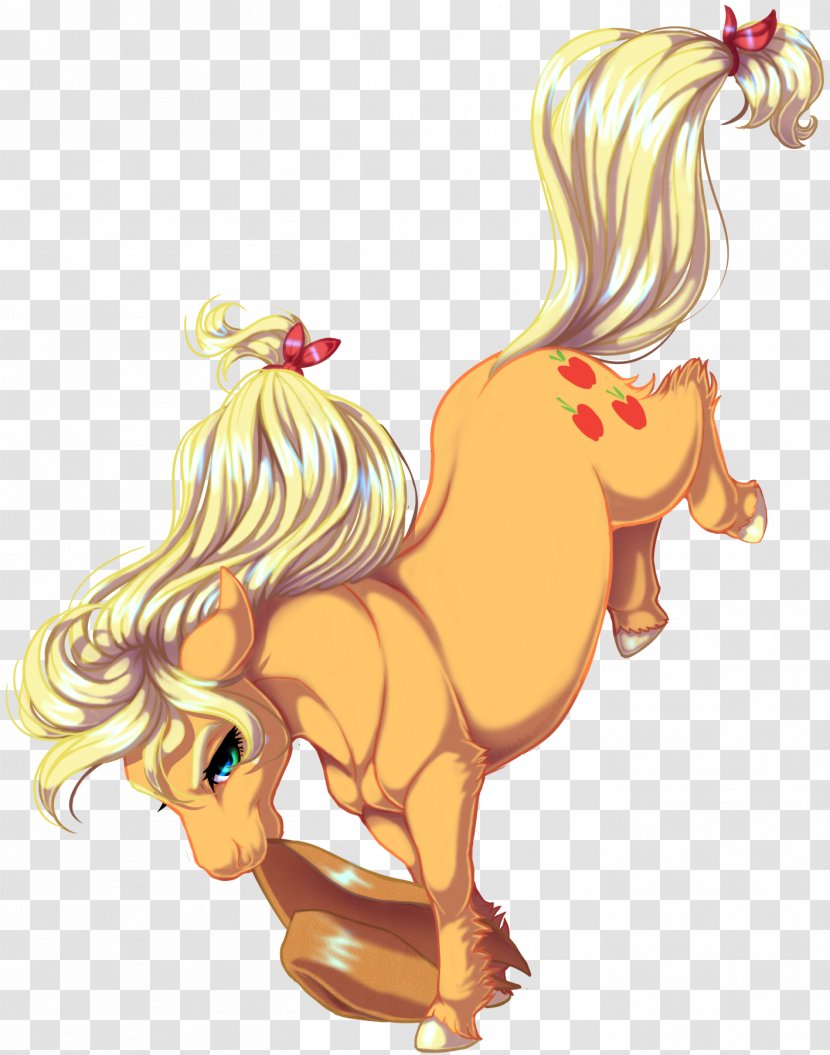 Pony Applejack Pinkie Pie Rainbow Dash Rarity - Fluttershy - Horse Transparent PNG