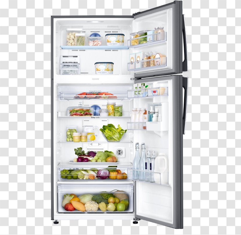 Refrigerator Samsung RT53K6510 Auto-defrost RT54K6558SL - Kitchen Appliance - Watermelon Juice Transparent PNG