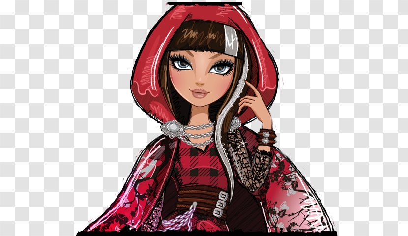 Little Red Riding Hood Ever After High Big Bad Wolf Queen Daughter - Watercolor Transparent PNG