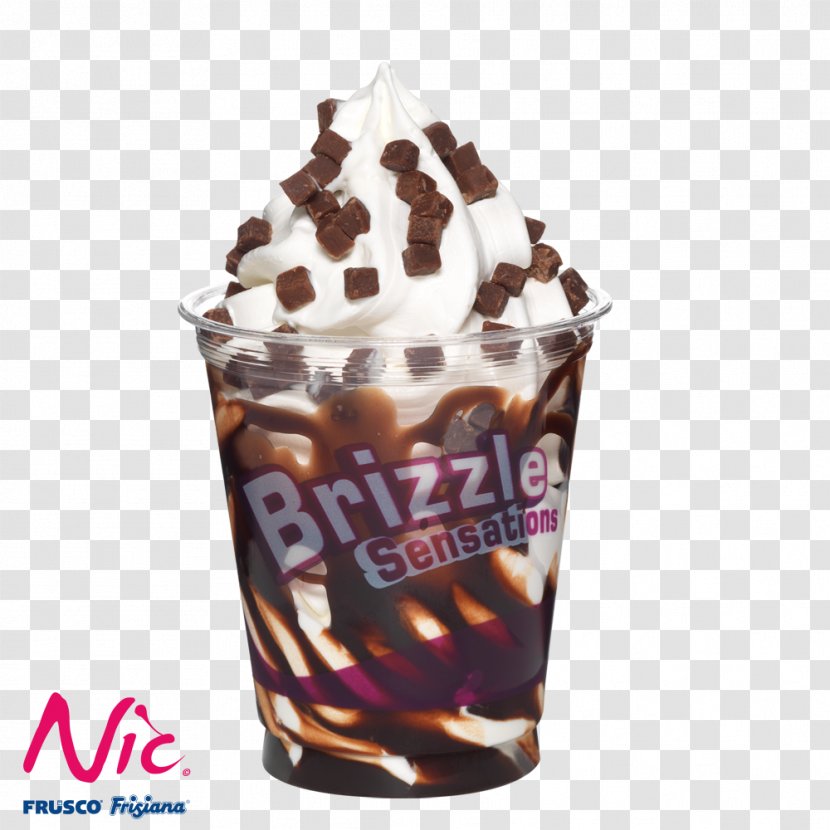 Sundae Chocolate Ice Cream Dame Blanche Milkshake - Syrup Transparent PNG