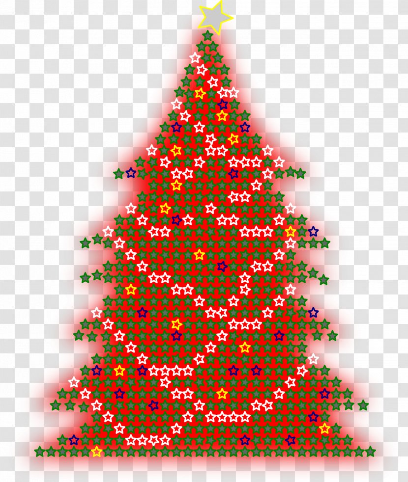 Christmas Tree Decoration Clip Art - Tinsel Transparent PNG