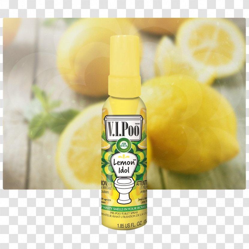 Lemon Air Wick Fresheners Toilet Aerosol Spray - Lavender Transparent PNG