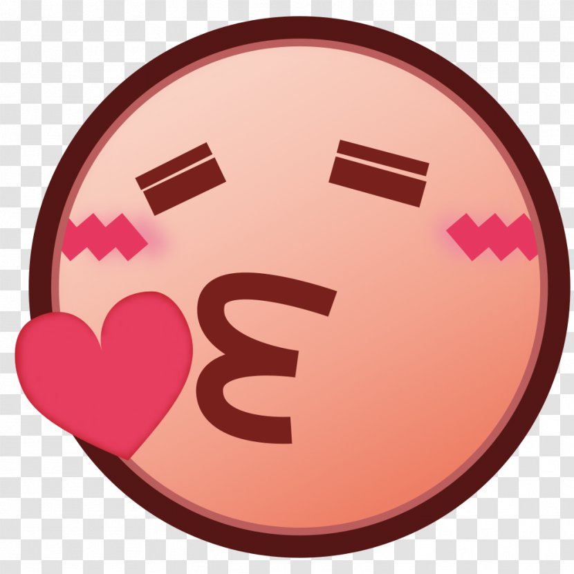 Smiley Emoticon Emoji - Love - Closed Eyes Transparent PNG
