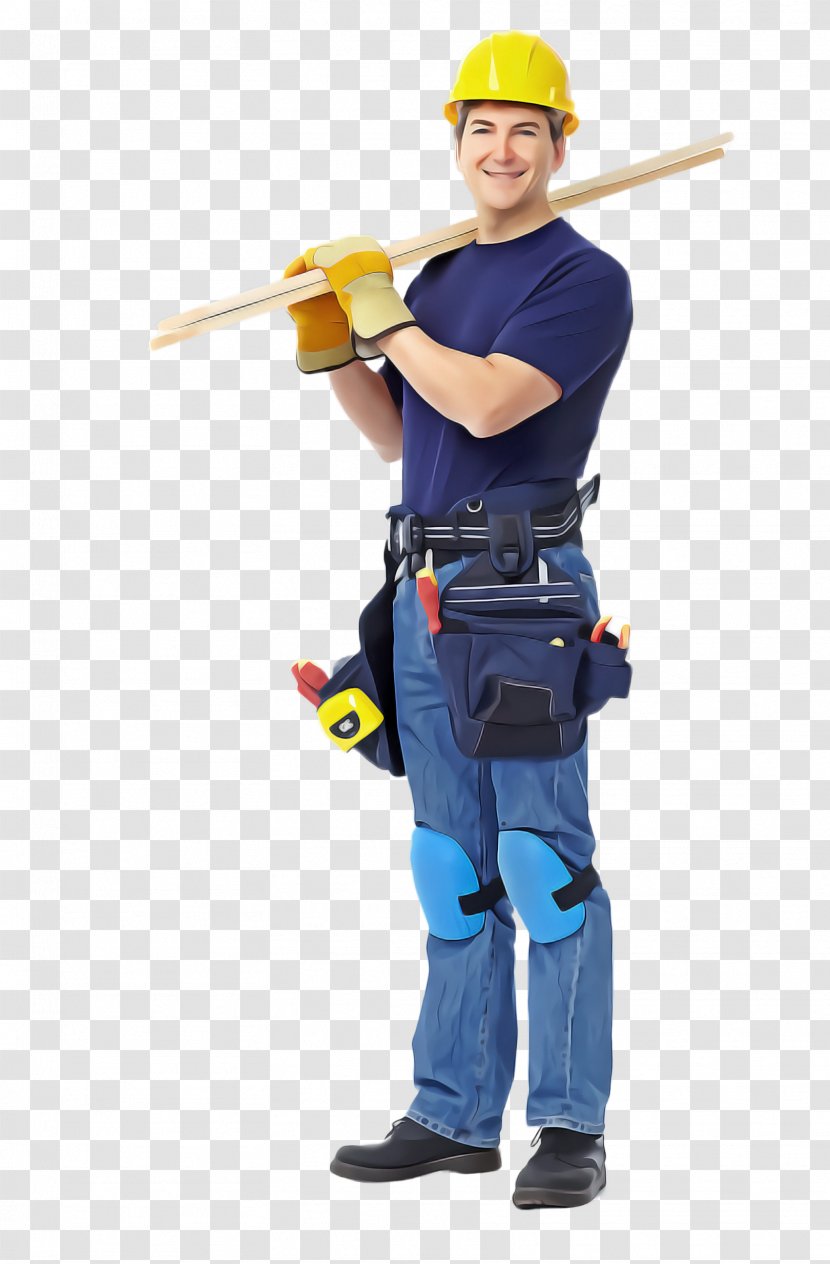 Workwear Construction Worker Action Figure Handyman Costume - Toy Transparent PNG