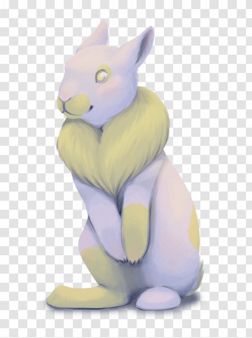 Domestic Rabbit Easter Bunny Hare Whiskers - Figurine Transparent PNG