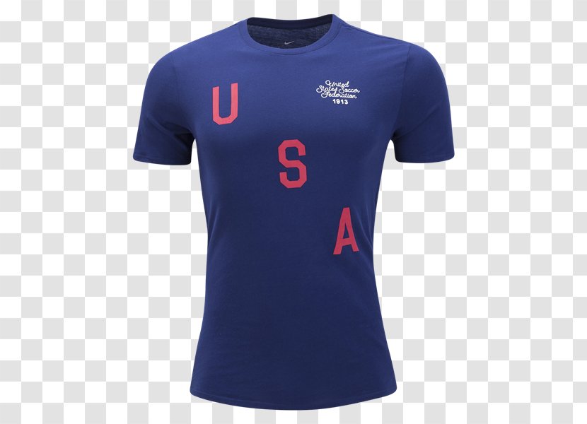 Sports Fan Jersey T-shirt Logo Sleeve Font - Cobalt Blue - T Shirt Style Transparent PNG