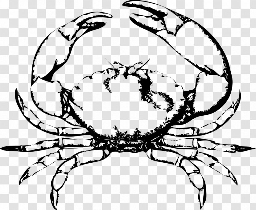 Chesapeake Blue Crab Free Content Clip Art - Flower - Vector Transparent PNG