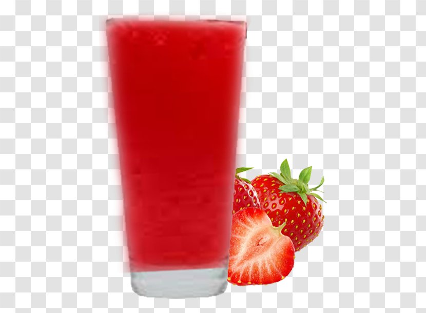 Strawberry Juice Ice Cream Smoothie - Tomato Transparent PNG