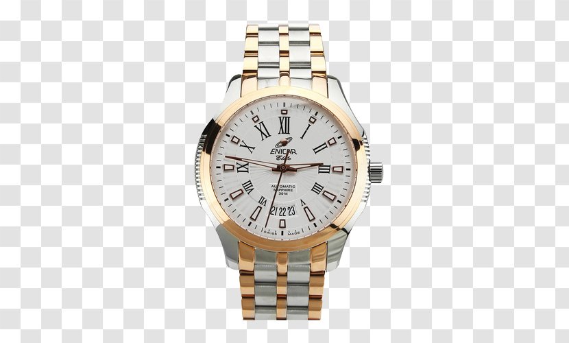 Automatic Watch Clock Chronometer - Timex Group Usa Inc - Enicar Seconds Long Series Of Watches Transparent PNG