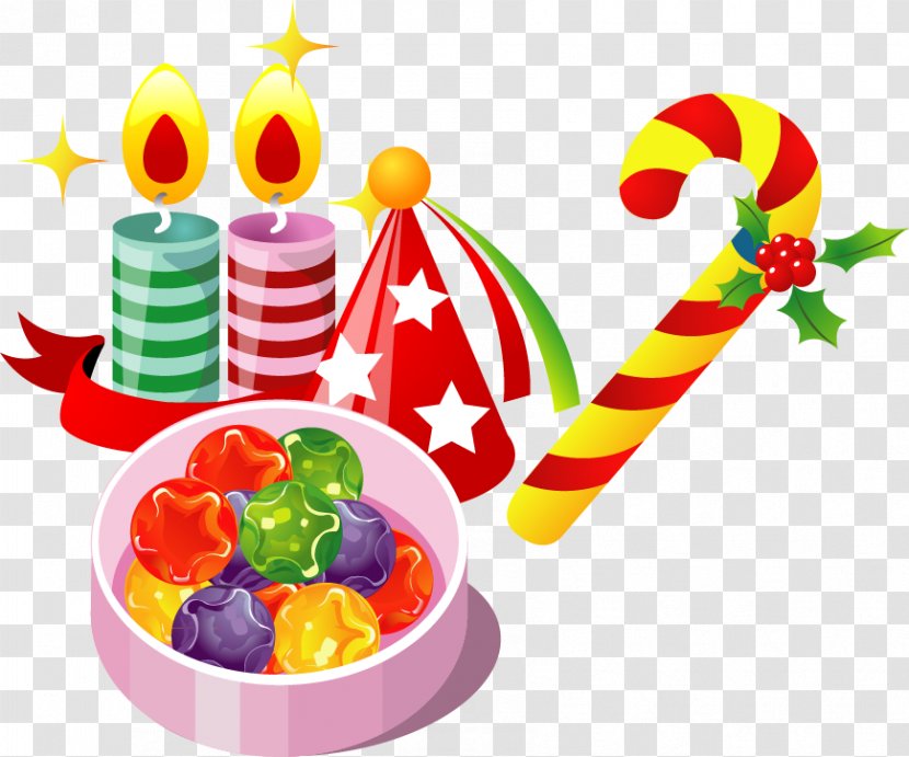 Christmas ICO Party Icon - Tree - Candy Candle Pendant Transparent PNG