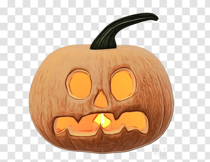 Pumpkin - Smile - Fruit Transparent PNG