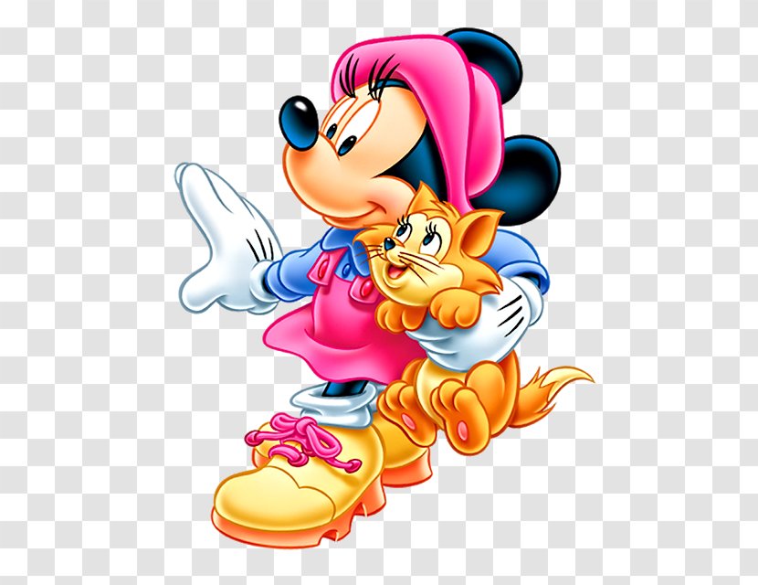 Minnie Mouse Mickey Donald Duck Goofy Animated Cartoon Transparent PNG