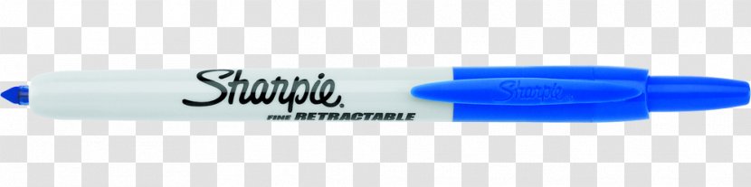 Sharpie Pen Retractable Permanent Marker Plastic Transparent PNG